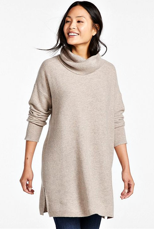 Tunic length outlet turtleneck sweaters